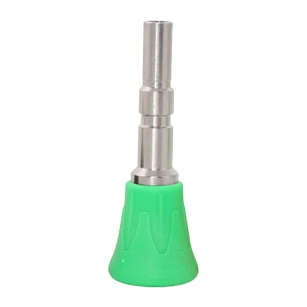 Boquilla de hidrolavadora con ventilador, conexión con adaptador de 1/4 pulg., piezas de pulverización de agua Verde