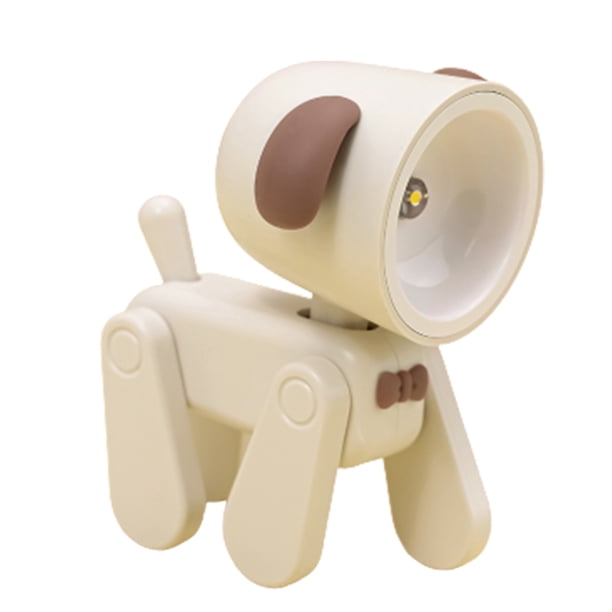 Mini LED Kawaii lámpara de escritorio lindo perro/ciervo Animal de dibujos animados lámpara de noche regalo de Navidad Hugtrwg Para estrenar
