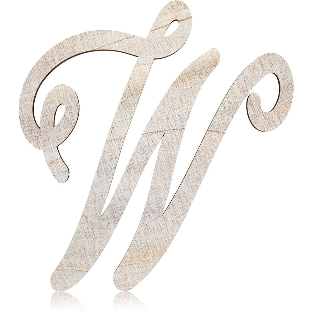 Unfinished Wooden Monogram for Individuals or Couples Great Gift, Home Decor 