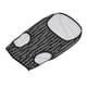 thumbnail image 5 of Ropa para perros con protección solar y anticaída del pelo, corte holgado, color negro, talla L, chaleco para mascotas con rayas verticales, 5 of 8