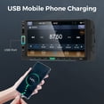 thumbnail image 4 of 7 inch Double DIN Car Stereo, Certified Apple CarPlay Android,Support Mirror,High Definition 1080P,FM RADIO, 4 of 9