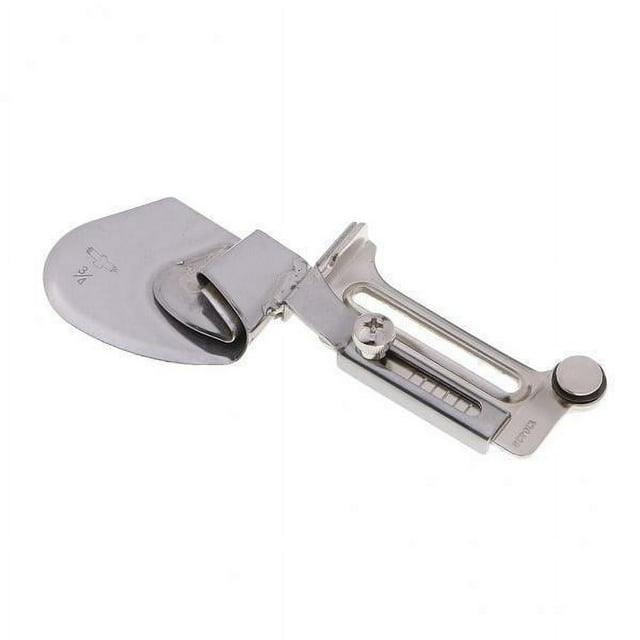 5x Carpeta de de la cinta de la sujeción del borde plegable solo pliegue para la máquina de coser industrial , Plata, Talla 8 5 piezas