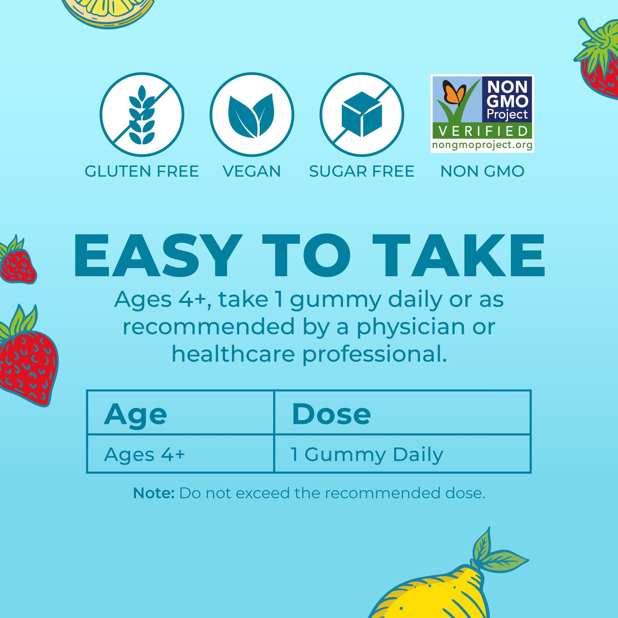 MaryRuth's Kids Multivitamin Gummies, Ages 4+, 60 Count photo 3