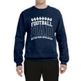 thumbnail image 2 of Wild Bobby, Football Dad Better Than a Regular Dad Father's Day Unisex Crewneck Sweatshirt, Vintage Heather Navy, X-Large, 2 of 6