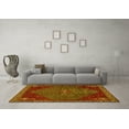 thumbnail image 3 of Ahgly Company Indoor Round Persian Yellow Traditional Area Rugs, 8' Round, 3 of 4