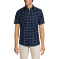 thumbnail image 2 of Lands' End Men's Tall Short Sleeve Traditional Fit No Iron Sportshirt, 2 of 2