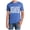 Blue, variant on Another Fine Day Ruined by Responsibility Graphic Tees for Men Summer Short Sleeve Crewneck Funny Sarcastic Tshirts
