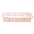 thumbnail image 2 of Assaisonnement Récipient Condiment Distributeur Pp 4 Cfor OMPartments Assaisonnement Boîte Porte-Condiments Organisateur Condiment Titulaire Pink, 2 of 8