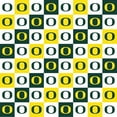 thumbnail image 2 of University of Oregon Cotton Fabric with Collegiate Check Pattern-Sold by the Yard, 2 of 2
