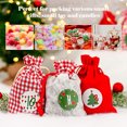 thumbnail image 4 of Fawoonu DIY Christmas Advent Calendar Set - 24 Jute Bags, Wooden Clips, Number & German Stickers, 10m Hemp Rope for Festive Countdown & Decorations, 4 of 6