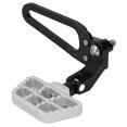 thumbnail image 4 of Pedal Trasero De Motocicleta, 1 Par De Reposapiés Traseros De Motocicleta Clavija De Pie Ajustable Para Pasajero Para R18 2020-2022(plata), 4 of 5