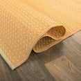 thumbnail image 5 of World Rug Gallery Contemporay Solid Reversible Plastic Indoor and Outdoor Picnic Mat, Camping Rug, RV Rug - BEIGE 5' X 7', 5 of 9