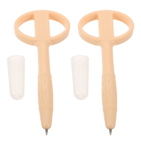 ETEREAUTY 2- Silicone Ballpoint Pens for Safety Use in Jail, Anti-Swallowing, Writing Tools