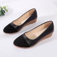 thumbnail image 7 of Sngxgn Women's Flat Shoes Soft Sole Comfort Ballet Flats Casual Walking Shoes Flats Single Shoes(Black,38), 7 of 7