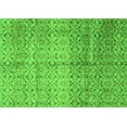 thumbnail image 1 of Ahgly Company Indoor Rectangle Abstract Green Modern Area Rugs, 2' x 5', 1 of 4