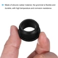 thumbnail image 4 of 4 Set Snap Rubber Grommet Hole Plug Mount Dia 25mm ID 20mm Seal Anti-Scratch for Electrical Box Black, White, 4 of 5