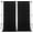 Black, variant on AK TRADING CO. 10 feet x 8 feet Polyester Backdrop Drapes Curtains Panels with Rod Pockets - Wedding Ceremony Party Home Window Decorations - Black