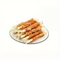 thumbnail image 3 of 100g/400g(3.53oz/14.11oz) Chicken Wrapped Rawhide Sticks, Dog Treats For Small, Medium, & Large Dog, Made With Real Chicken, Rawhide - Healthy, Easily Digestible, Dog Chews Long Lasting, 3 of 7