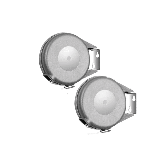 2 Tendedero Retráctil Plegable Para Interior Y Exterior 30m gris