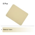 thumbnail image 3 of Uxcell 6 Pcs Iron on Patches Fabric Repair Patches for Clothes Beige, 3 of 6