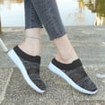 thumbnail image 4 of Willtoo Womens Golf Backless Shoes Fitness Orthopedic Slip On Hands Free Slip On Mesh Mules Women Closed Toe Clogs Shoes Casual Mesh Classic Fit Orthopedic Sneakers for Women, 4 of 7
