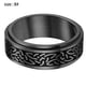 thumbnail image 2 of Anillo de silicona para hombre - anillo de bodas de goma cómodo, transpirable y tallado de 8 mm, 2 of 5