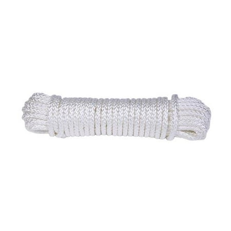 

Koch 7023065 0.12 in. x 48 ft. White Diamond Braided Nylon Rope
