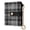 Gray-black Pattern, variant on Bifold Wallet PU Leather RFID Blocking, Women's Card Cases with 7 Card Slots, Black and White Zebra