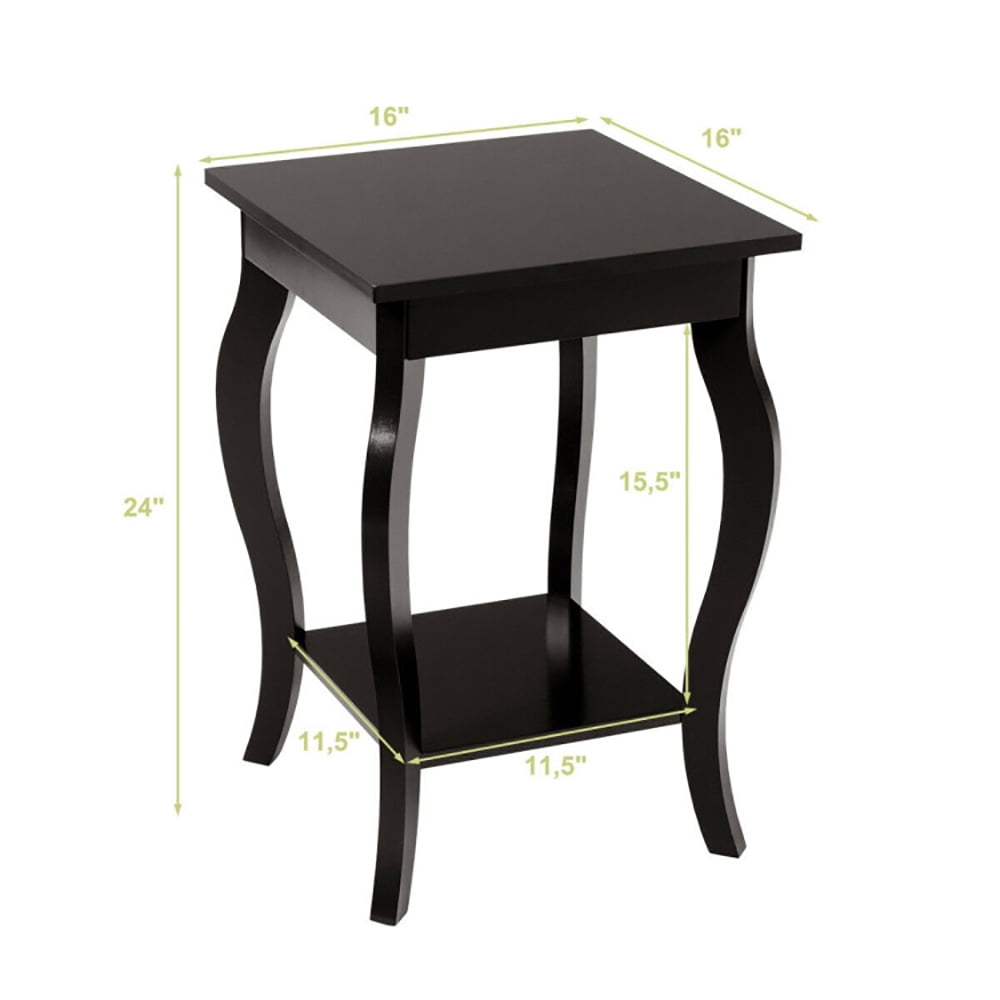 Finihen Round End Side Table, Sofa Couch Table with Storage Shelf, Accent Sofa End Side Table, for Small Spaces, Living Room, Bedroom, Brown Finihen Round End Side Table, Sofa Couch Table with Storage Shelf, Accent Sofa End Side Table, for Small Spaces, Living Room, Bedroom, Brown