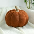thumbnail image 3 of KOMOO Pumpkin Throw Pillow Halloween Pumpkins Plush Toys Soft Pumpkin Throw Pillow Home Party Decor, 3 of 4