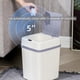 thumbnail image 4 of Almacenamiento y organización de oficina, bote de basura con sensor sin contacto de 12 litros/3,2 galones, pequeña capacidad, con tapa y sensor, ideal para cocina, sala de estar y oficina., 4 of 9