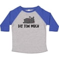 thumbnail image 3 of Inktastic Napping Dis Tew Much Grey Frenchie Boys or Girls Toddler T-Shirt, 3 of 5
