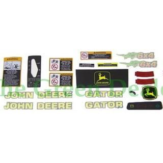 WinCraft John Deere 3 Pack Multi-USE Decals 5.5X7.75 Tractor Logo