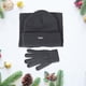 thumbnail image 1 of Conjunto de gorro, bufanda y guantes de invierno para mujer | Gorro de punto de 3 piezas, calentador de cuello y guantes para pantallas táctiles, 1 of 6