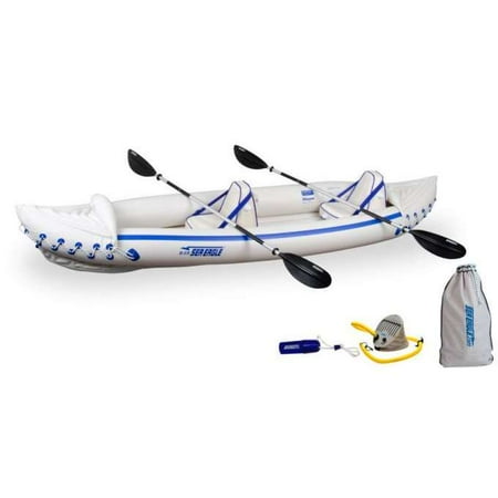 SEA EAGLE 370 Professional 2 Person Inflatable Sport Kayak Canoe w/