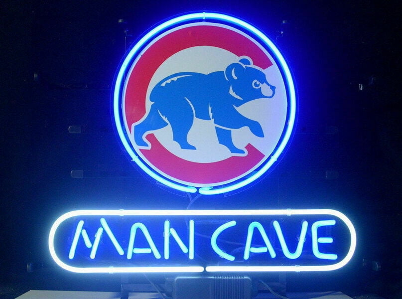 Chicago Cubs 2016 World Series Champions Neon Lamp Sign 20"x16" Bar Light Beer 