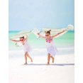 thumbnail image 3 of Green Pink Stripes Beach Towels Oversized Super Absorbent, Gradient Geometric Smear Art Paint Lightweight Bath Towel Quick Dry Sets For Bathroom/Pool/Rv Camping/Beach Play/Gym Room/Picnic 31"x62", 3 of 8
