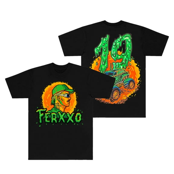 Ferxxo 19 T-shirts Feid Ferxxocalipsis Tour Merch Short Sleeve Tee Women Men Fashion Casual Streetwear