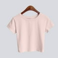 thumbnail image 2 of Summer Tops for Women Cute Workout T Shirts Long Sleeve Compression Shirts for Women Was Out Long Sleeve Womens Work Out Pack Plain Turtle Neck Ladies Plain Casual T Pink 2XL, 2 of 3