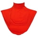 thumbnail image 1 of Para Mujer Extraíble Camisa De Imitación Cuello Alto Medio Cuello Muselina Hijab Tops Blusas Cuello Cubierta rojo Macarena cuello de dickey cuello alto, 1 of 8