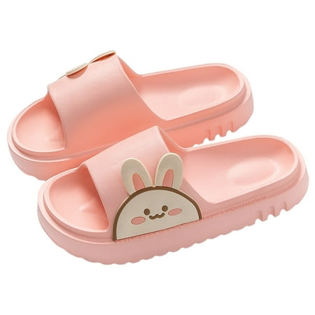 

Women s Shower Sandal Open Toe Slippers Cute Rabbit Bunny slippers Slides House Slippers Womens Mens Bath Slippers Quick Drying