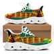 thumbnail image 1 of Zapatillas de deporte informales con cordones y estampado de bandera de Jamaica para mujer, antideslizantes, para actividades al aire libre, 1 of 6