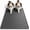 Black, variant on Large 40" X 28" Cat Litter Box Mat, Litter Trapping Pad for Cats, Waterproof Silicone Floor Mat