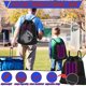 thumbnail image 4 of Mochila de baloncesto STAY GENT plegable con cordón, azul y rojo, 4 of 9