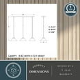 thumbnail image 6 of Da Vinci 3L Bronze Linear Chandelier Island Pendant Light Fixture, 6 of 10