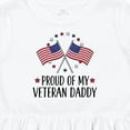 thumbnail image 4 of Inktastic Military Veteran Daddy Proud Son Daughter Girls Toddler Dress, 4 of 5