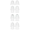 thumbnail image 3 of Butterick Pattern Misses'/Misses' Petite Jacket and Coats with Asymmetrical Fr-8-10-12-14-16, 3 of 5