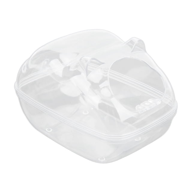 Hamster Bathroom, Versatile Shape Hamster Bathtub Clear Transparent Simple Beautiful Appearance For Syrian Hamster For Small Pet Bathing