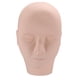 thumbnail image 1 of Maniquí de media cabeza de silicona para tatuaje, injerto de pestañas, maquillaje, pintura, práctica de piel, 1 of 13