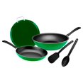 thumbnail image 1 of Batería de Cocina Ekco 5 pzas  Aqua con Duraflon de Alto Rendimiento, 1 of 3